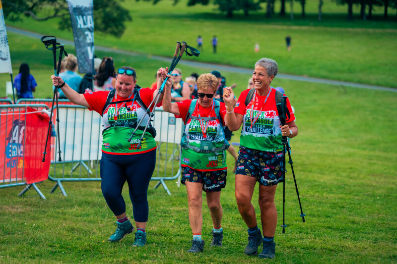Gower Penninsula Challenge   Finish
