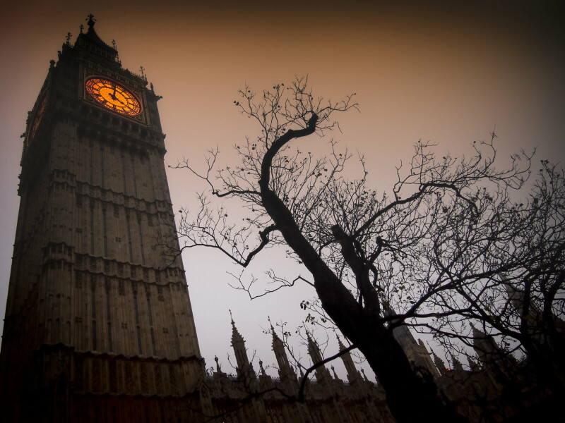 London Halloween Walk   Big Ben
